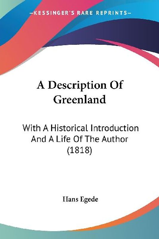 A Description Of Greenland