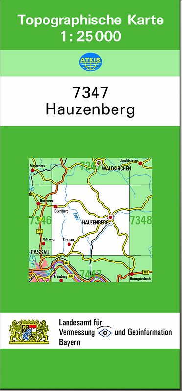 TK25 7347 Hauzenberg
