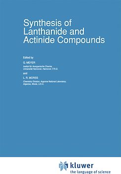 Synthesis of Lanthanide and Actinide Compounds