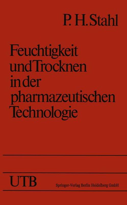 Feuchtigkeit und Trocknen in der pharmazeutischen Technologie