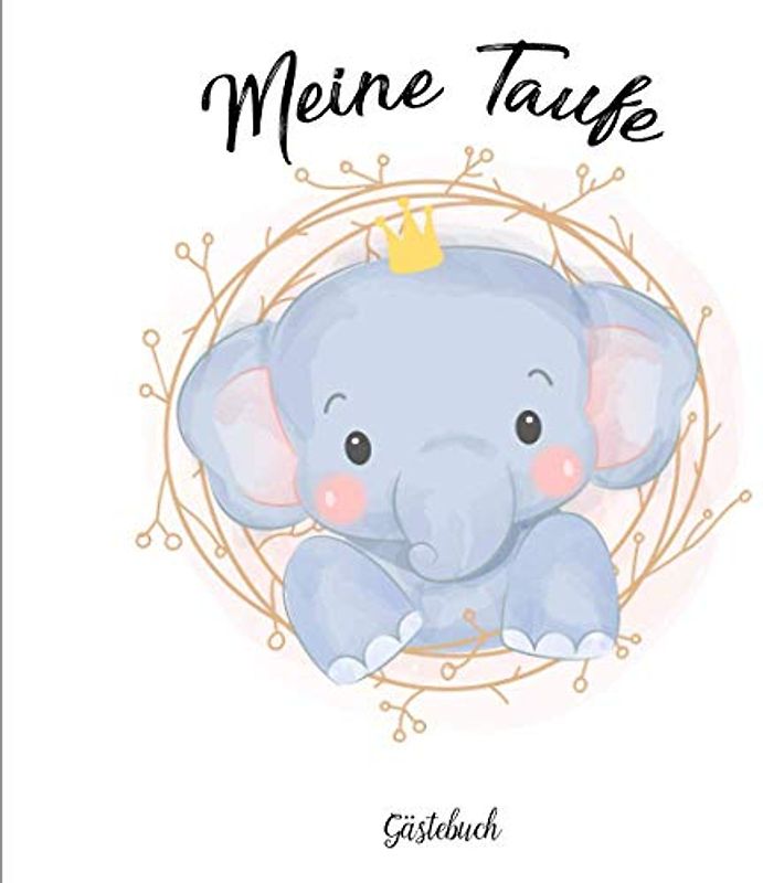 Meine Taufe Gästebuch: Erinnerungsalbum | Taufbuch | Erinnerungsbuch | Deko Taufe | Taufgeschenk