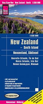 Reise Know-How Landkarte Neuseeland, Südinsel (1:550.000)