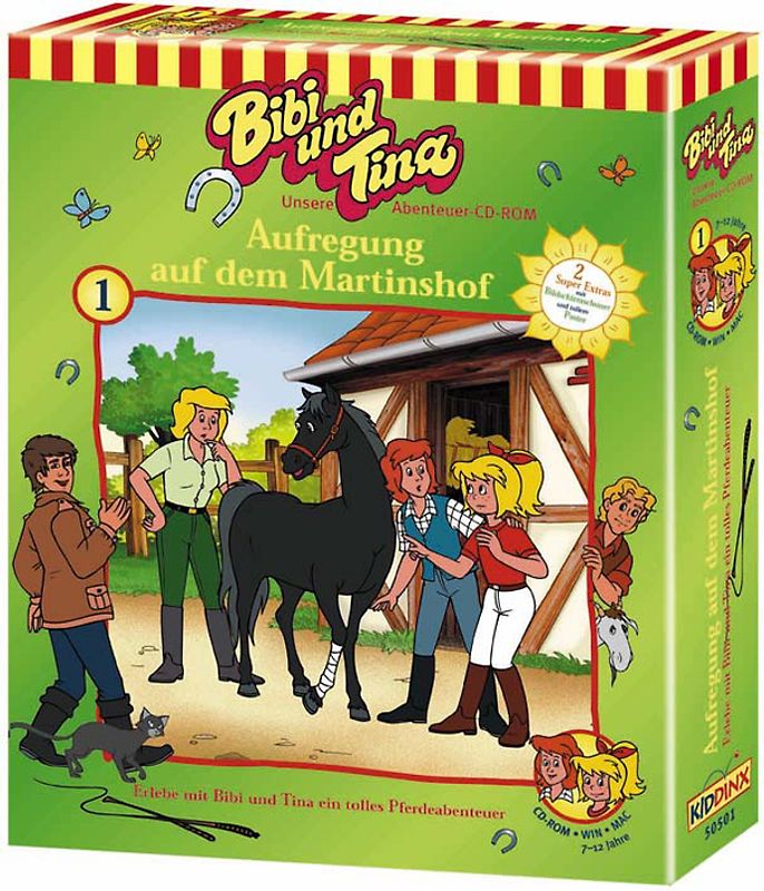 Bibi & Tina - Aufregung auf dem Martinshof PC Spiele