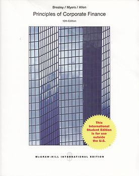 Principles of Corporate Finance - Richard Brealey, Stewart Myers, Franklin Allen [Paperback, 12th Edition 2016]