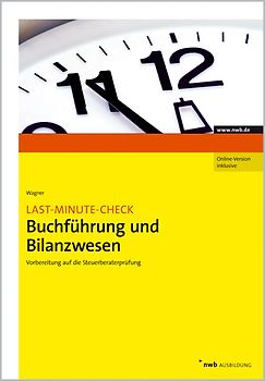 Last-Minute-Check Buchführung und Bilanzwesen