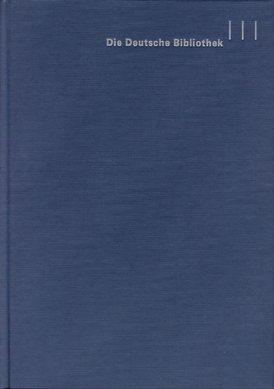 Deutsche Nationalbibliografie - Reihe E, Dreijahresverzeichnis 2004-2006