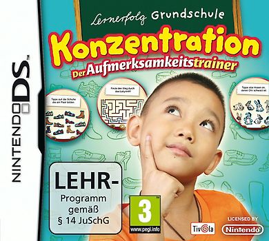 Lernerfolg Grundschule Konzentration Der Aufmerksamkeitstrainer Nintendo DS
