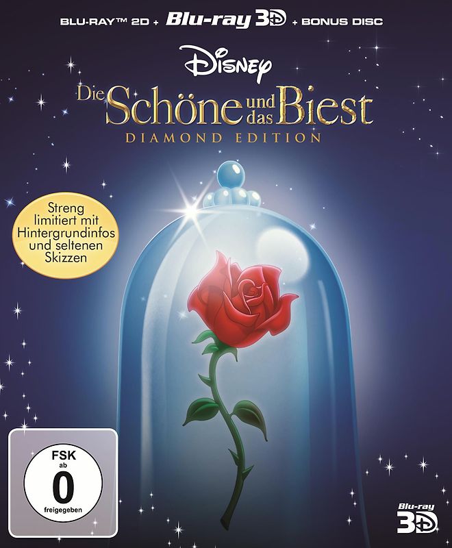 Die Schöne und das Biest [Diamond Edition, 2D/3D Version] 3D Blu-ray Disc