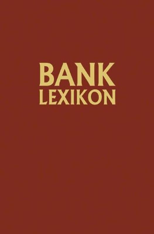 Bank-Lexikon