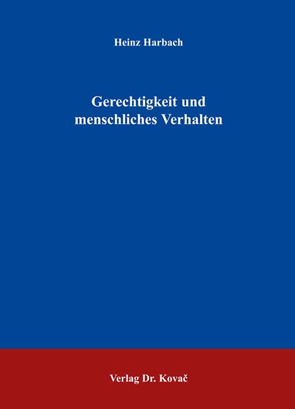 Gerechtigkeit und menschliches Verhalten