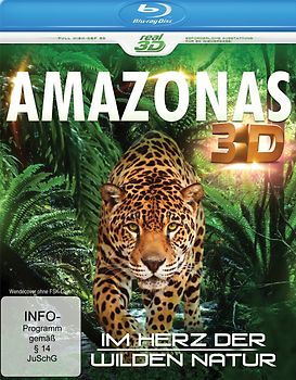 Amazonas - Im Herz der wilden Natur 3D 3D Blu-ray Disc
