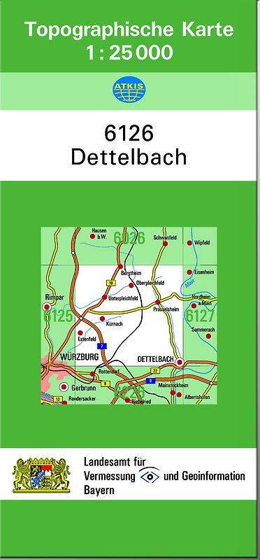 TK25 6126 Dettelbach