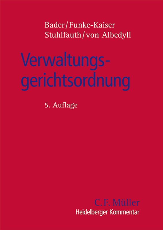 Verwaltungsgerichtsordnung