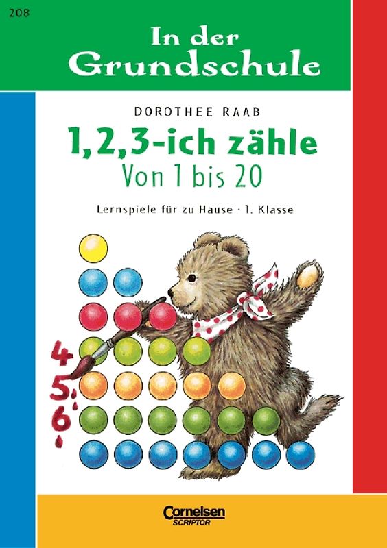 1. Schuljahr - 1, 2, 3 - ich zähle von 1 bis 20
