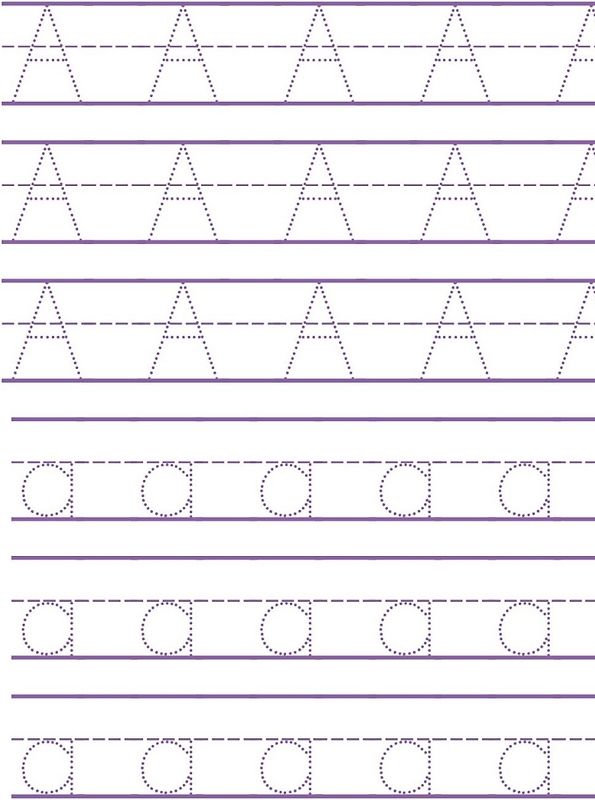 Oppgavebok for å spore ABC-bokstaver for barn: lære å skrive alfabetet. Håndskrift aktivitetsbok for førskolebarn, barnehager