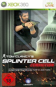Tom Clancy's Splinter Cell: Conviction [Collector's Edition inkl. Spiel + Steelbook, Soundtrack und Figur] Xbox 360