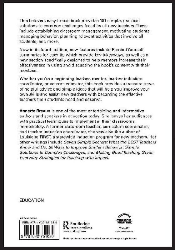 101 Answers for New Teachers and Their Mentors