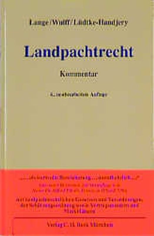 Landpachtrecht