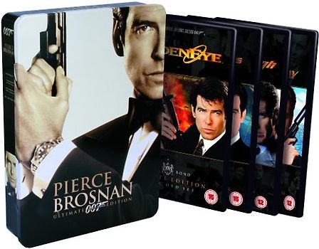 Pierce Brosnan: James Bond - Pierce Brosnan Bond Collection - Goldeneye/The World Is Not Enough/Tomorrow Never Dies/Die Another Day [UK Import] DVD