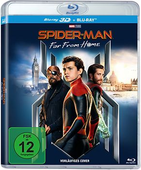 Spider-Man: Far From Home (Blu-ray 3D + Blu-ray) Blu-ray Disc