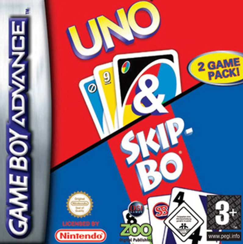 Compilation Uno/Uno Skipbo Nintendo Game Boy Advance