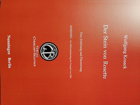 Der Stein von Rosette