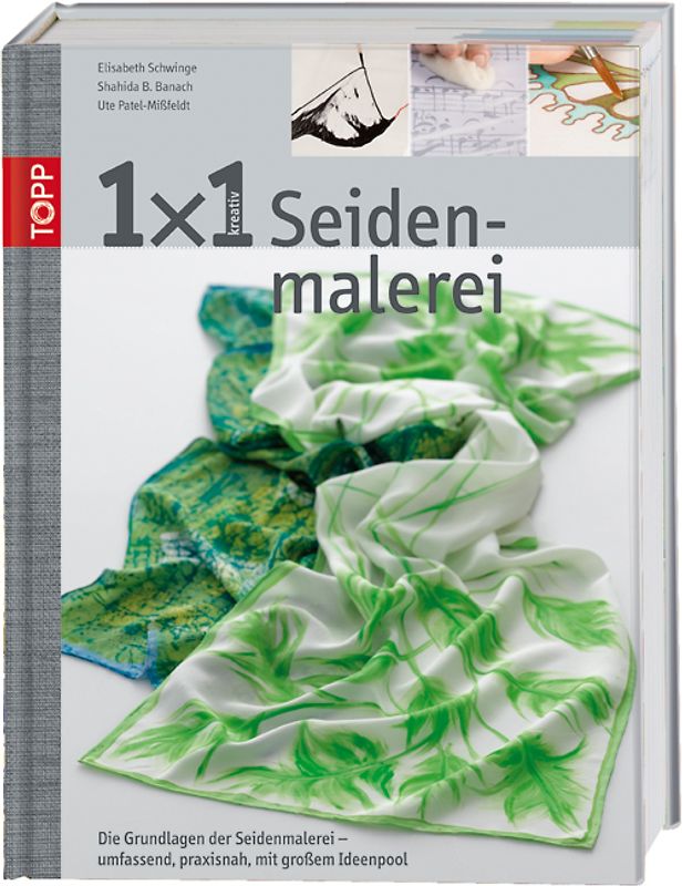 1x1 kreativ Seidenmalerei