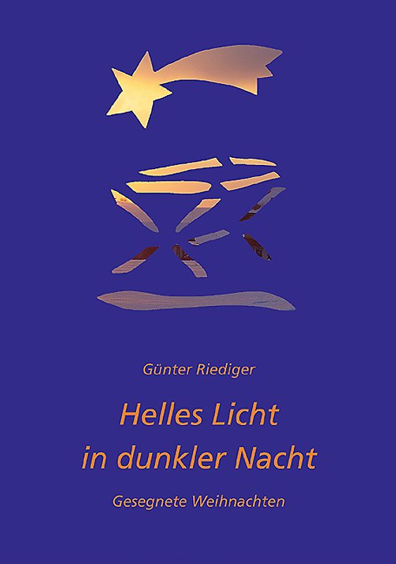 Helles Licht in dunkler Nacht