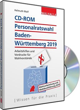 CD-ROM Personalratswahl Baden-Württemberg 2019
