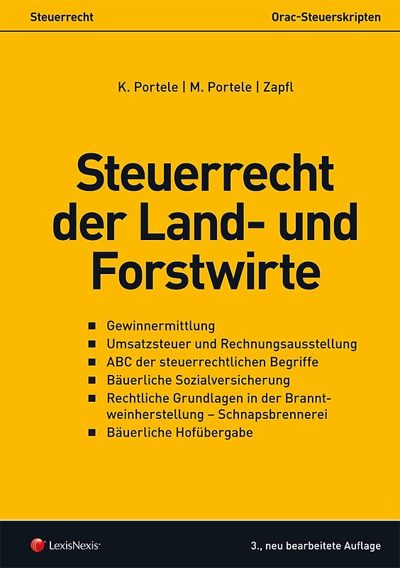 Steuerrecht - Steuerrecht der Land- und Forstwirte