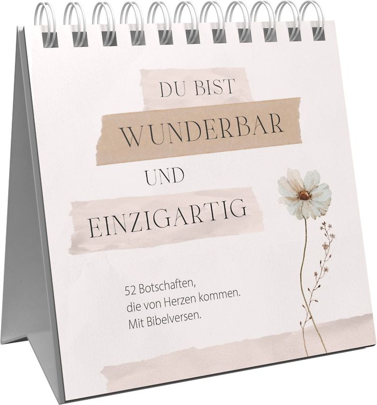 Du bist wunderbar und einzigartig – Aufstellbuch