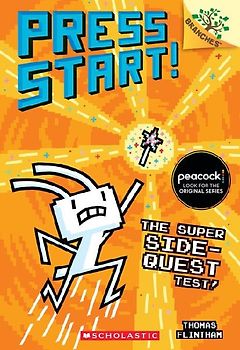 The Super Side-Quest Test!: A Branches Book (Press Start! #6)