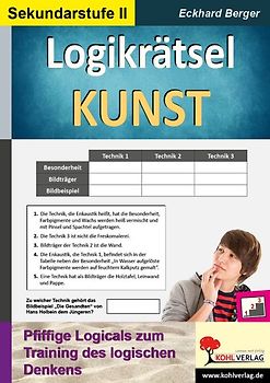 Logikrätsel KUNST / SEK II