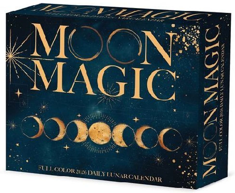 Moon Magic 2026 5.4 X 6.2 Box Calendar