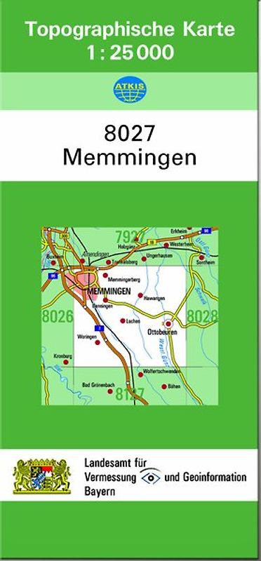 TK25 8027 Memmingen