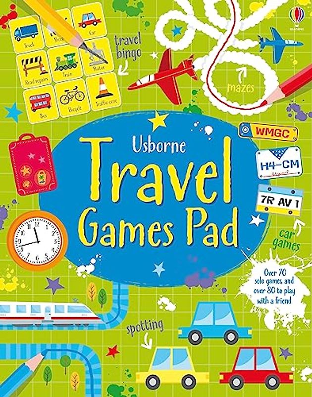 Travel Games Pad (Tear-off Pads)