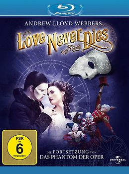 Love Never Dies Blu-ray Disc