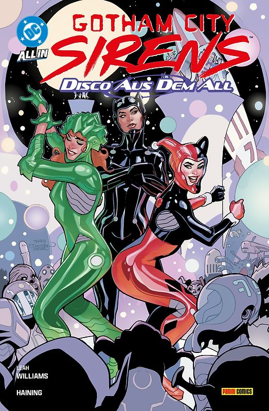Gotham City Sirens: Disco aus dem All