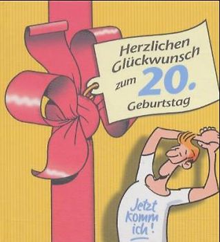 Herzlichen Glückwunsch zum 20. Geburtstag (Männer)