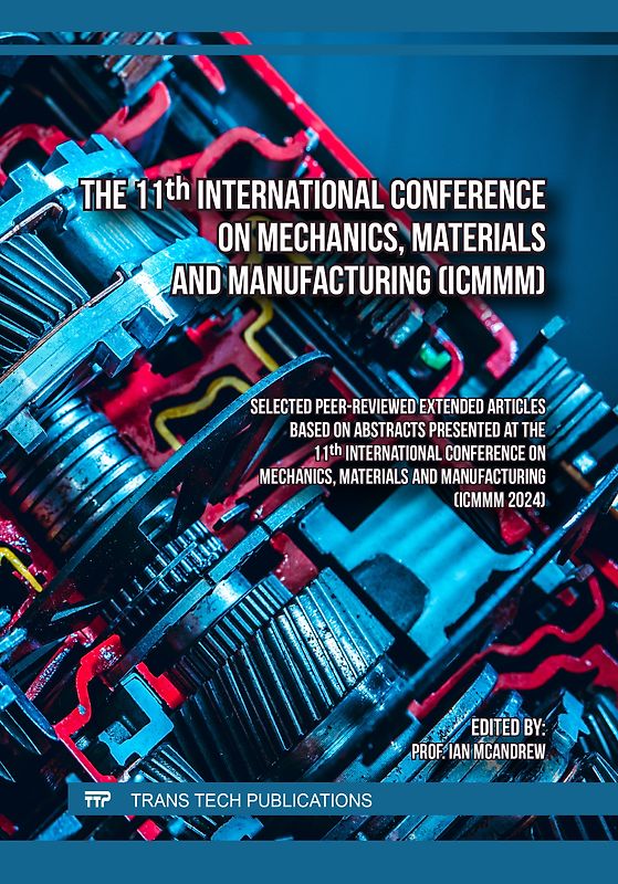 The 11th International Conference on Mechanics, Materials and Manufacturing (ICMMM)