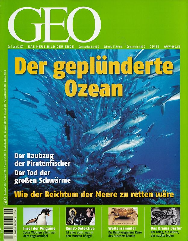 GEO Magazin 06/2007 - Der geplünderte Ozean [Broschiert]