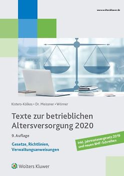 Texte zur betrieblichen Altersversorgung 2020