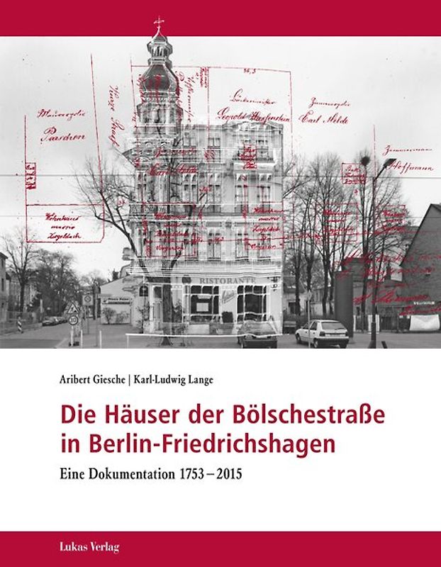 Die Häuser der Bölschestraße in Berlin-Friedrichshagen