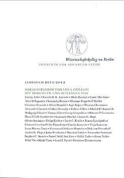 Wissenschaftskolleg zu Berlin /Institute for Advanced Study / Wissenschaftskolleg zu Berlin / Institute for Advanced Study