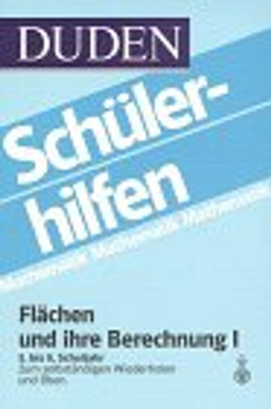 Flächen und ihre Berechnung I