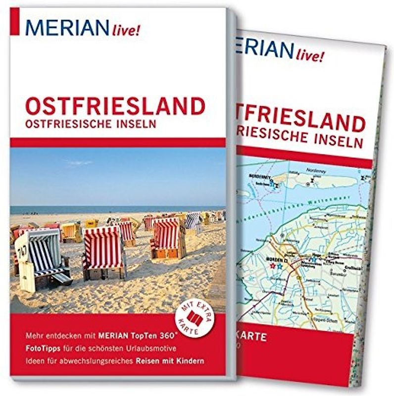MERIAN live! Reiseführer Ostfriesland Ostfriesische Inseln