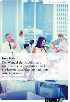 Der Wandel der Arbeits- und Unternehmensorganisation und die konkreten Auswirkungen auf den Arbeitsprozess