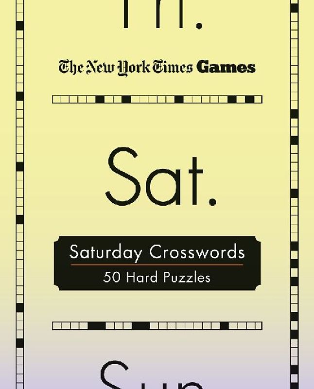 New York Times Games Saturday Crosswords