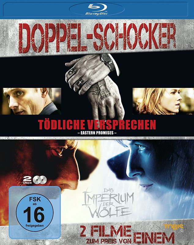 Tödliche Versprechen - Eastern Promises + Das Imperium der Wölfe Blu-ray Disc