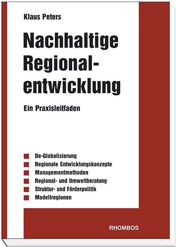 Nachhaltige Regionalentwicklung